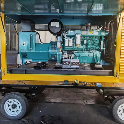 100KW移动拖车式发电机组